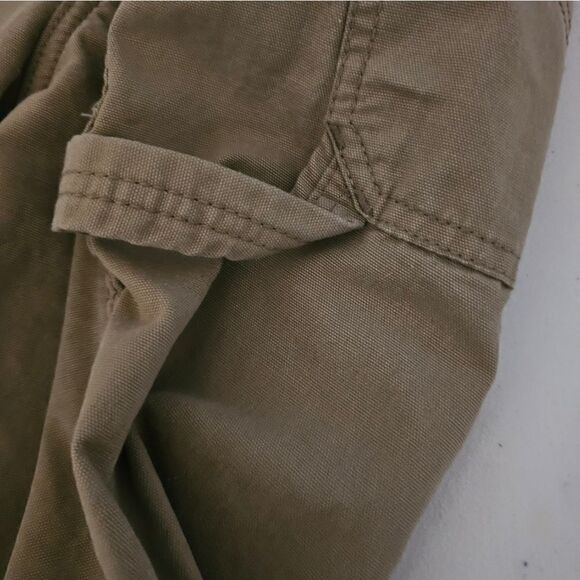 Blue Mountain carpenter pants men's 38X30" lt brown Pre-owned - Picture 6 of 8